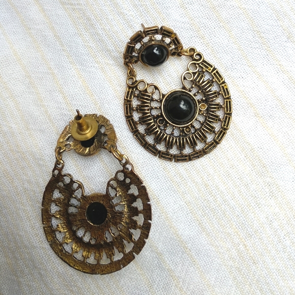 4 earrings and 5 bangles - antique finish - Picture 7 of 8